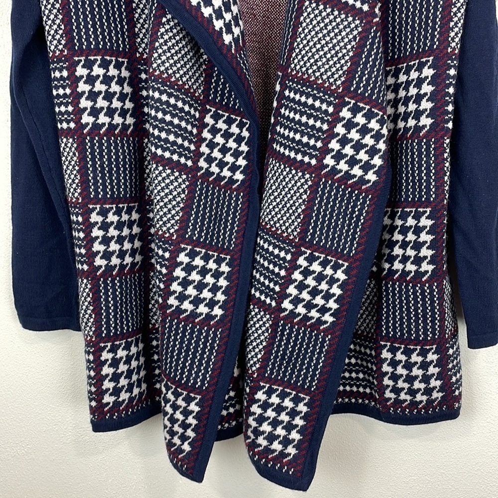Talbots Open Front Merino Wool Cardigan - Picture 3 of 10